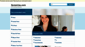 What Xpresiriau.com website looked like in 2012 (12 years ago)