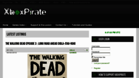 What Xboxpirate.eu website looked like in 2012 (11 years ago)