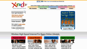 What Xanadoo.com website looked like in 2012 (11 years ago)