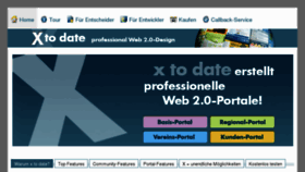 What X-portal-software.de website looked like in 2012 (11 years ago)