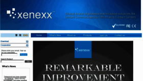 What Xenexx.com website looked like in 2012 (11 years ago)