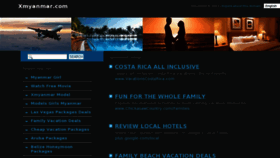 What Xmyanmar.com website looked like in 2012 (13 years ago)