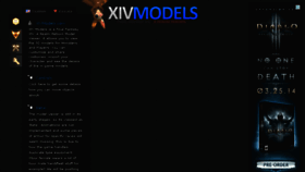 What Xivmodels.com website looked like in 2014 (10 years ago)