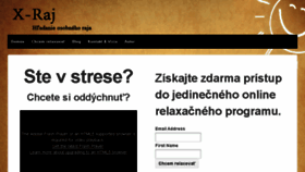 What Xraj.sk website looked like in 2014 (10 years ago)