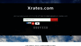 What Xrates.com website looked like in 2014 (9 years ago)