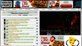 What Xbox360france.com website looked like in 2014 (9 years ago)