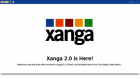 What Xanga.com website looked like in 2014 (9 years ago)