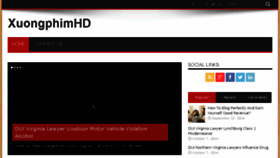What Xuongphimhd.net website looked like in 2014 (9 years ago)