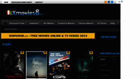 What Xmovies8.co website looked like in 2014 (9 years ago)