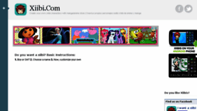 What Xiibi.com website looked like in 2015 (9 years ago)