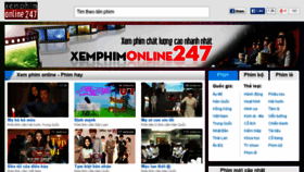 What Xemphimonline247.com website looked like in 2015 (8 years ago)