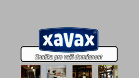 What Xavax.cz website looked like in 2015 (10 years ago)