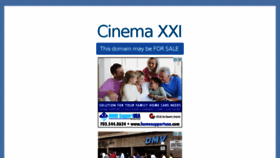 What Xxicinema.com website looked like in 2015 (8 years ago)