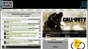 What Xbox360france.com website looked like in 2015 (8 years ago)