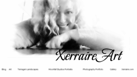 What Xerraireart.com website looked like in 2015 (8 years ago)