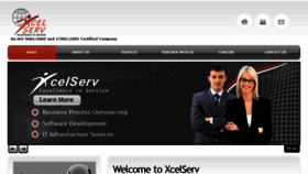 What Xcelserv.com website looked like in 2016 (8 years ago)