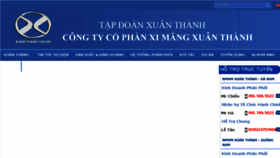 What Ximangxuanthanh.vn website looked like in 2016 (8 years ago)