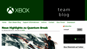 What Xboxblog.at website looked like in 2016 (8 years ago)