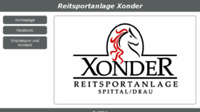 What Xonder.at website looked like in 2016 (8 years ago)