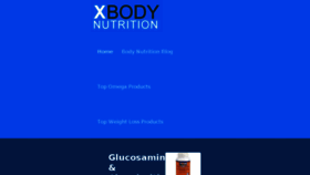 What Xbodynutrition.com website looked like in 2016 (8 years ago)