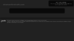 What Xtremenitrotruth.com website looked like in 2016 (7 years ago)