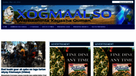 What Xogmaal.com website looked like in 2016 (8 years ago)