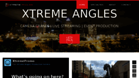 What Xtremeangles.com website looked like in 2016 (7 years ago)
