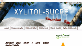What Xylitol-sucre.org website looked like in 2016 (7 years ago)