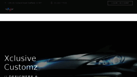 What Xclusivecustomz.com website looked like in 2016 (7 years ago)