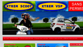 What Xtremscoot.fr website looked like in 2016 (7 years ago)