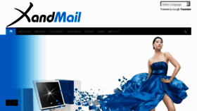 What Xandmail.com website looked like in 2016 (7 years ago)