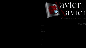 What Xavierandxavier.com website looked like in 2016 (7 years ago)
