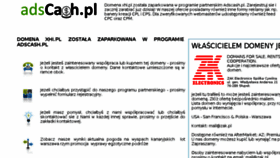 What Xhi.pl website looked like in 2016 (7 years ago)