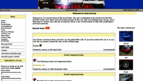 What Xr2.org website looked like in 2016 (7 years ago)