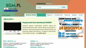 What Xgm.pl website looked like in 2016 (7 years ago)