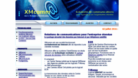 What Xmcomm.net website looked like in 2016 (8 years ago)