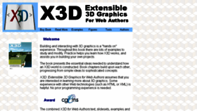 What X3dgraphics.com website looked like in 2016 (7 years ago)