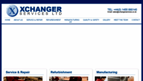 What Xchangerservices.co.uk website looked like in 2016 (7 years ago)