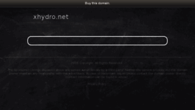 What Xhydro.net website looked like in 2017 (7 years ago)