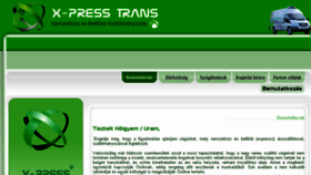 What X-presstrans.com website looked like in 2017 (7 years ago)