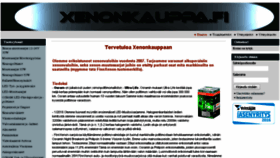 What Xenonkauppa.fi website looked like in 2017 (7 years ago)