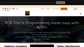 What Xjtag.com website looked like in 2017 (7 years ago)