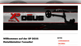 What Xpdeus.de website looked like in 2017 (6 years ago)