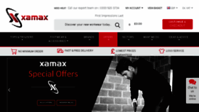 What Xamax.co.uk website looked like in 2017 (6 years ago)