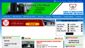 What Xuongkhochothue.vn website looked like in 2017 (6 years ago)