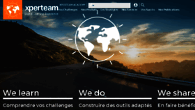 What Xperteam.fr website looked like in 2017 (6 years ago)