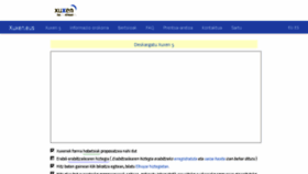 What Xuxen.eus website looked like in 2017 (6 years ago)