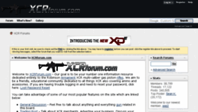 What Xcrforum.com website looked like in 2017 (6 years ago)