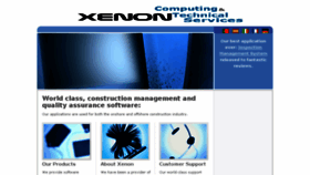 What Xenoncts.com website looked like in 2017 (8 years ago)