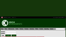 What Xboxachievements.com website looked like in 2017 (6 years ago)